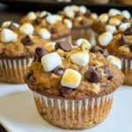 Banana S’mores Muffins