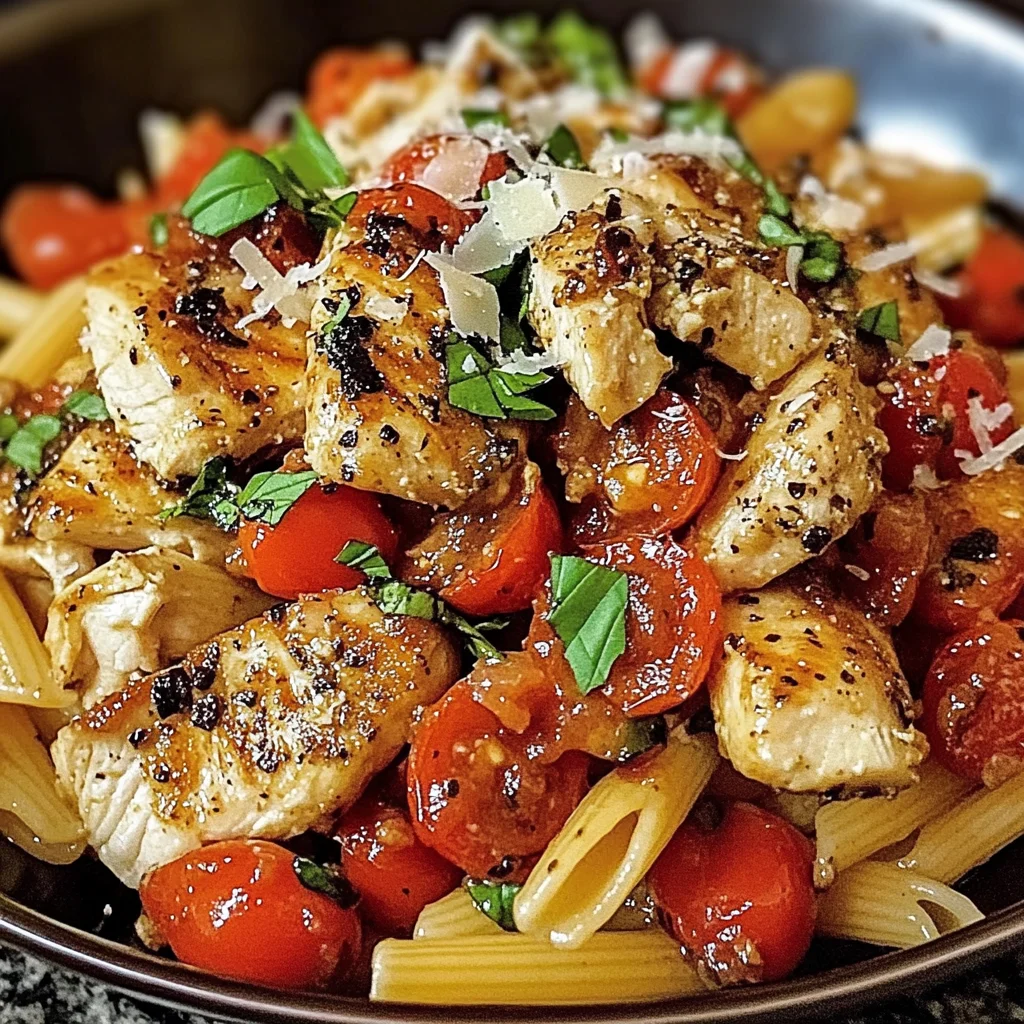 Bruschetta Chicken Pasta