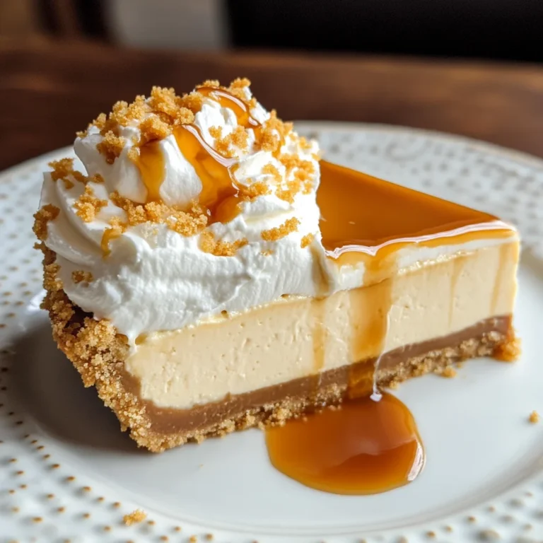 Butterbeer cheesecake