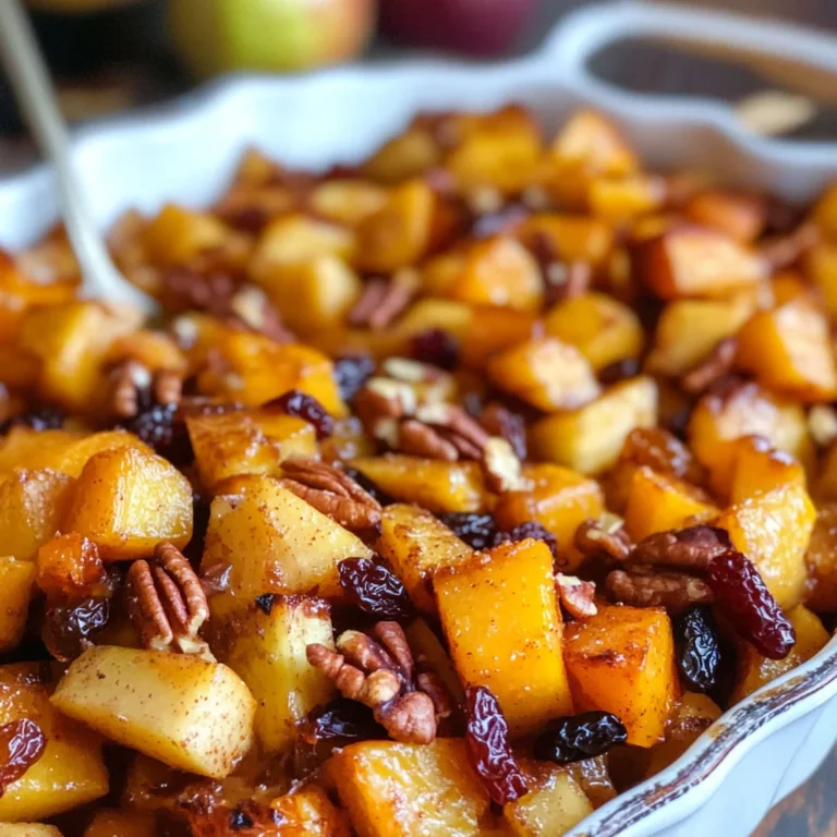 Butternut Squash Apple Bake