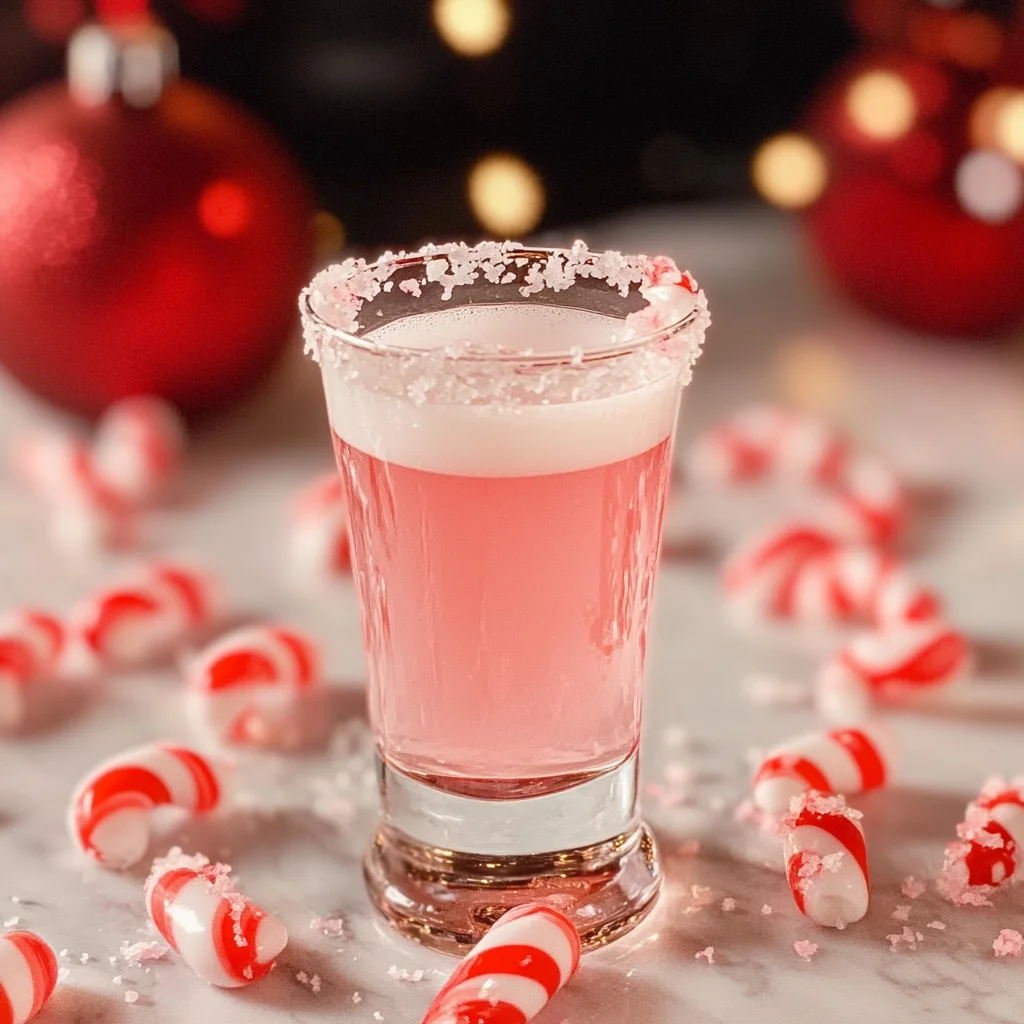 Candy Cane Shots