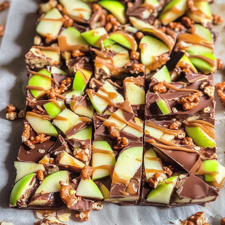 Caramel Apple Bark