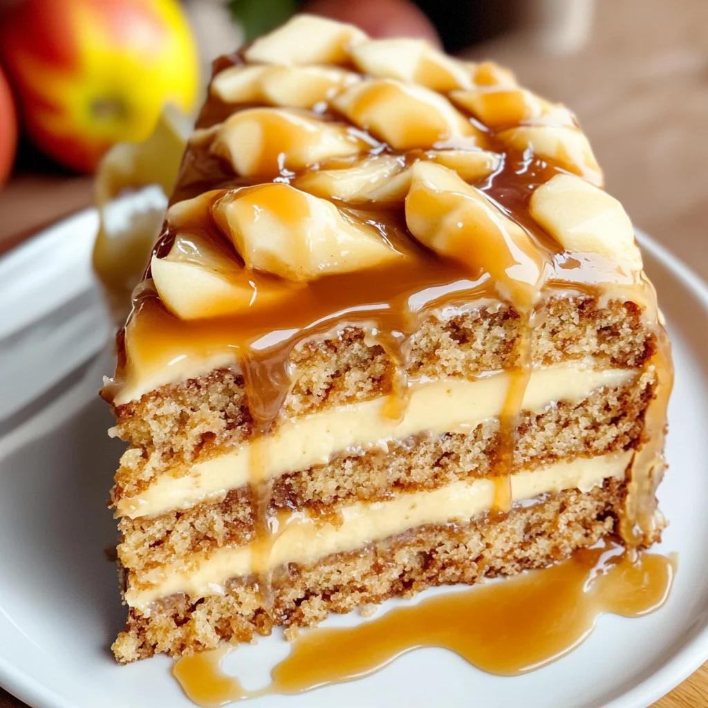 Caramel Apple Cake