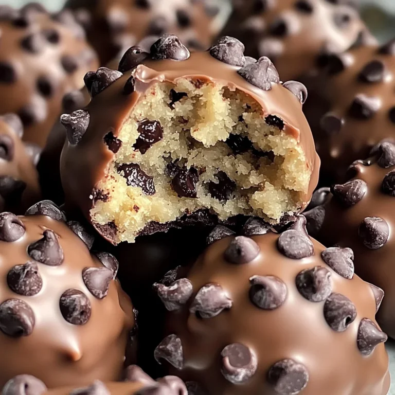 Chocolate Chip Cookie Dough Protein Balls!