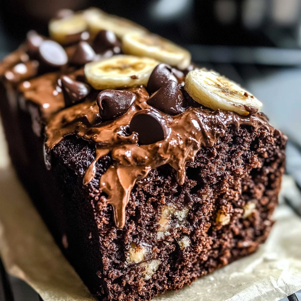 Chocolate Espresso Banana Bread