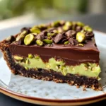 Chocolate Pistachio Ganache Tart Recipe