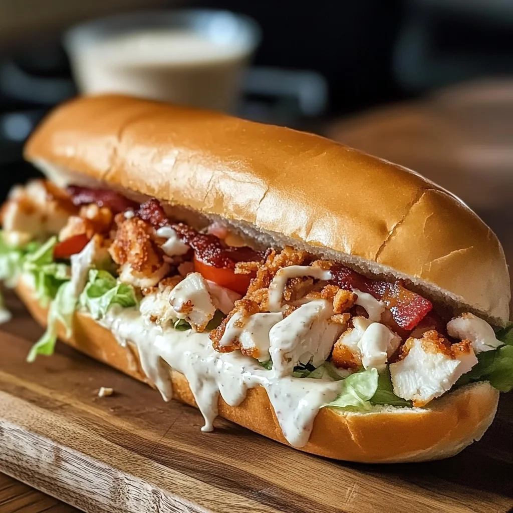 Chopped Chicken Bacon Ranch Sub: An Amazing Ultimate Recipe