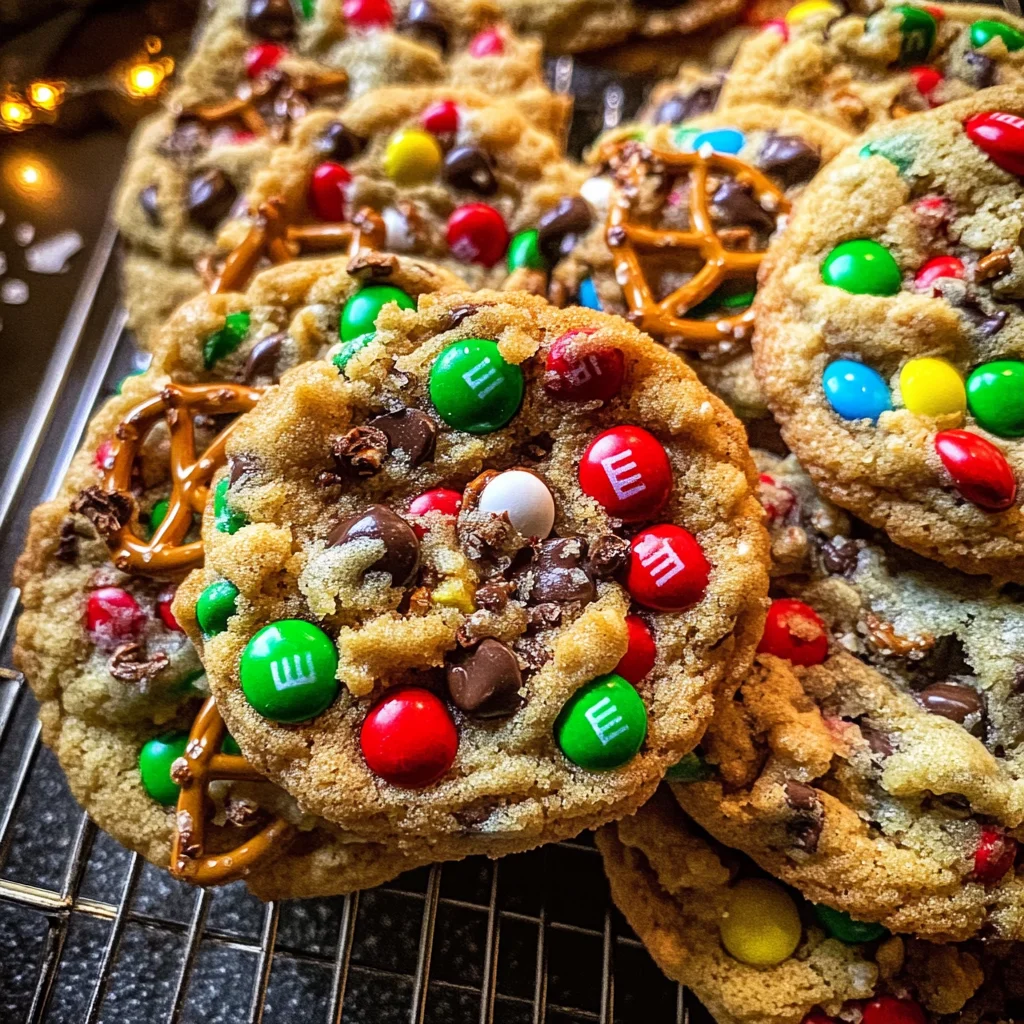 Christmas Monster Cookies