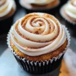 Cinnamon Roll Cupcakes