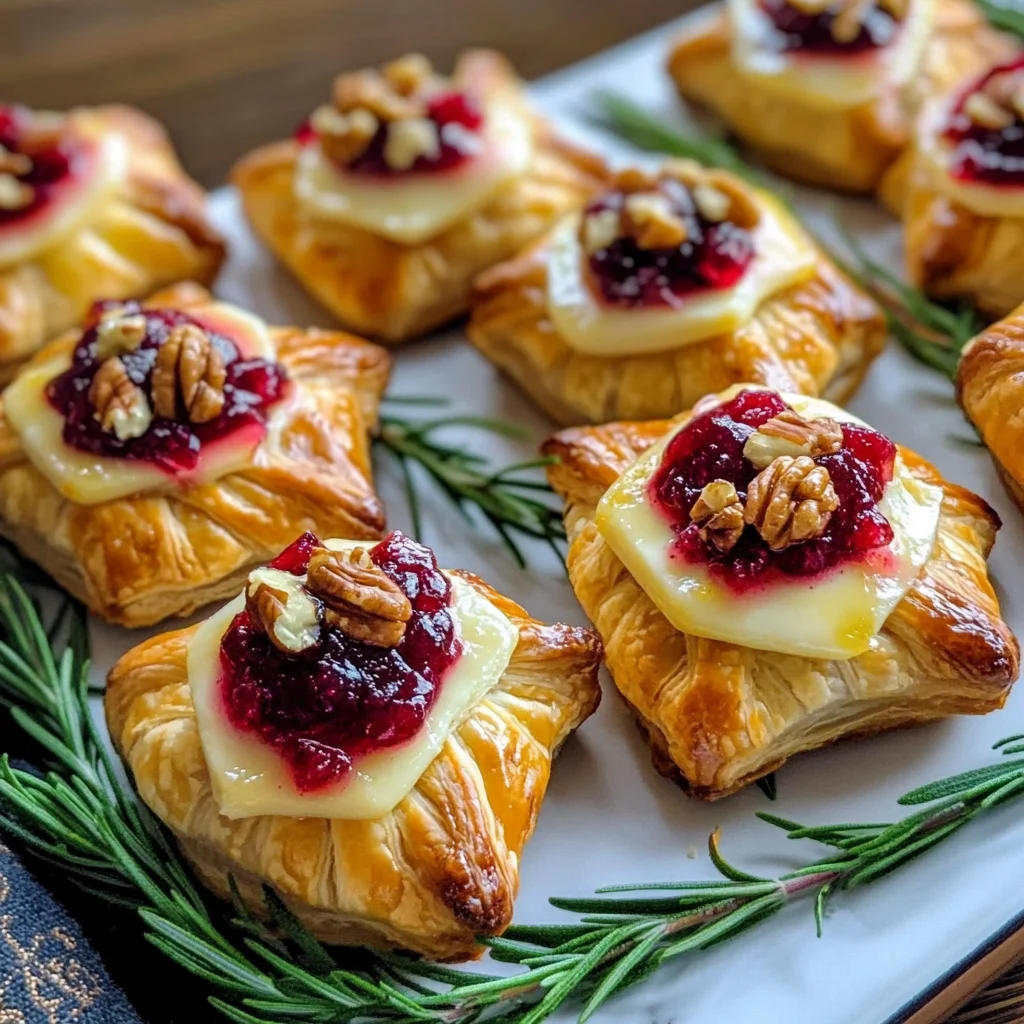 Cranberry Brie Bites