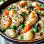Creamy Chicken and Gnocchi Pot Pie Recipe