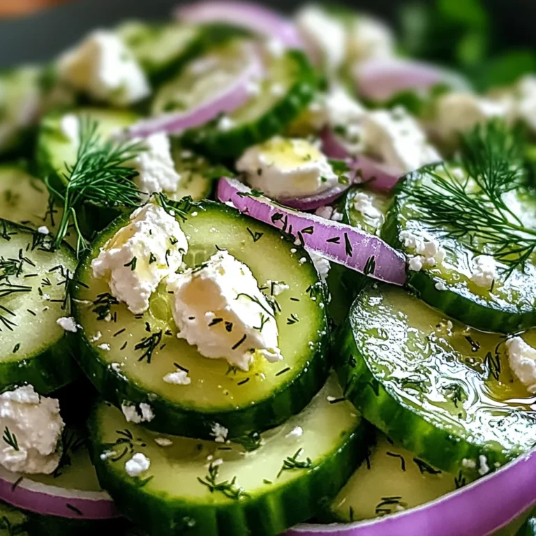 Cucumber Feta Salad