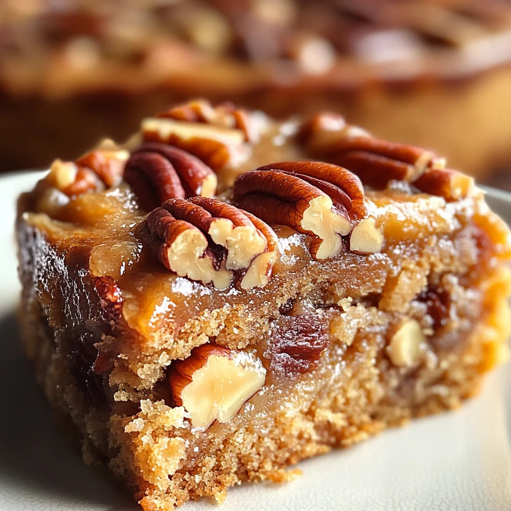 Delicious Gooey Butter Pecan Cake