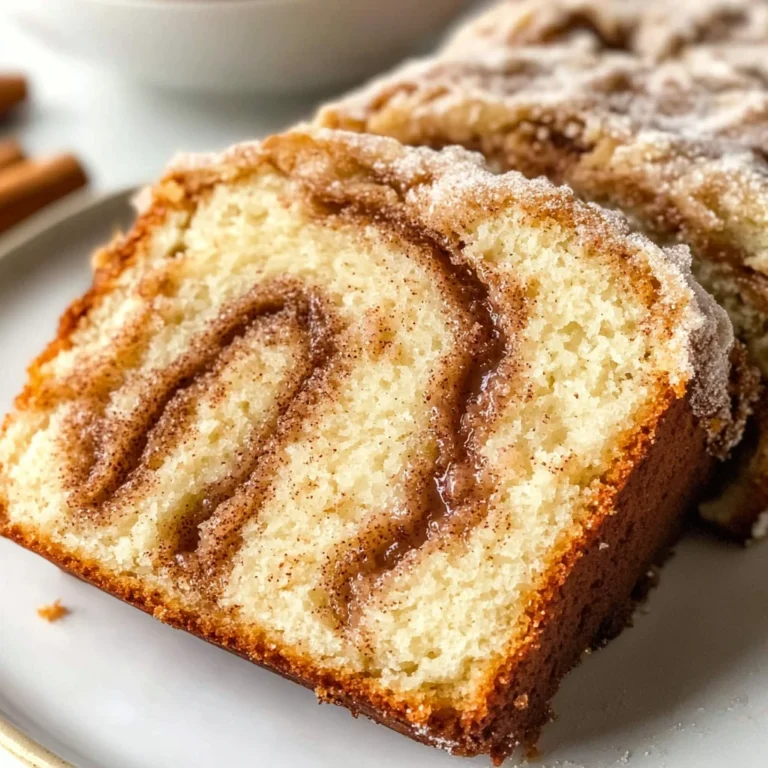 Deliciously Easy Cinnamon Donut Loaf