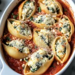 Easy Christmas Stuffed Shells Recipe