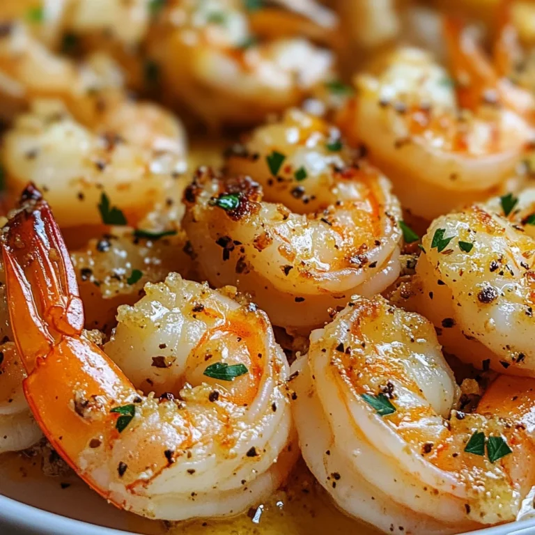 Garlic Parmesan Roasted Shrimp