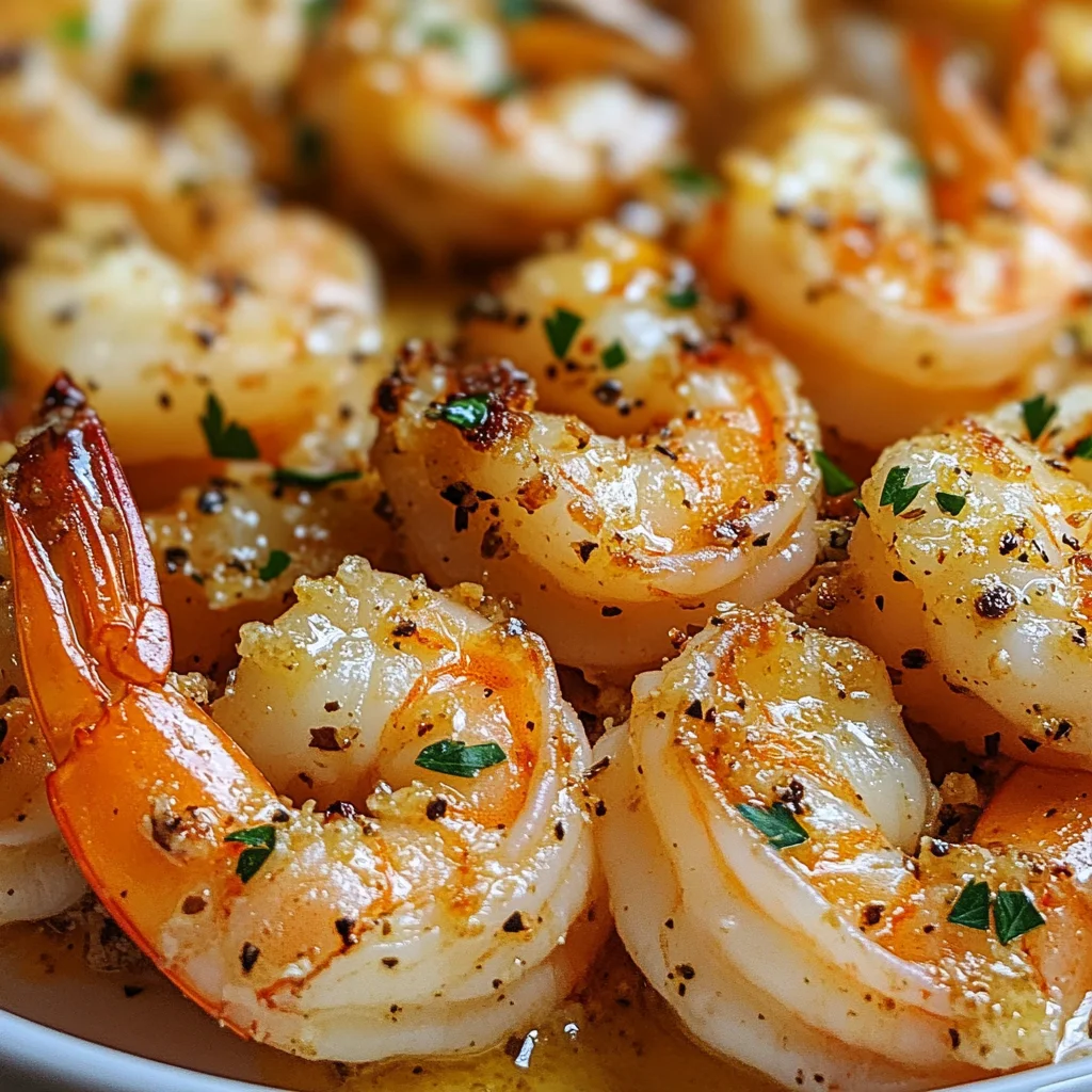 Garlic Parmesan Roasted Shrimp