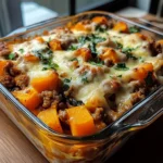Ground Turkey Sweet Potato Casserole