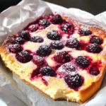 Healthy Berry Cottage Cheese Clafoutis