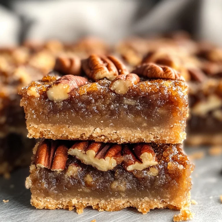 Healthy Gluten-Free Pecan Pie Bars