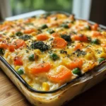 High-Protein Cottage Cheese Veggie Bake Recipe