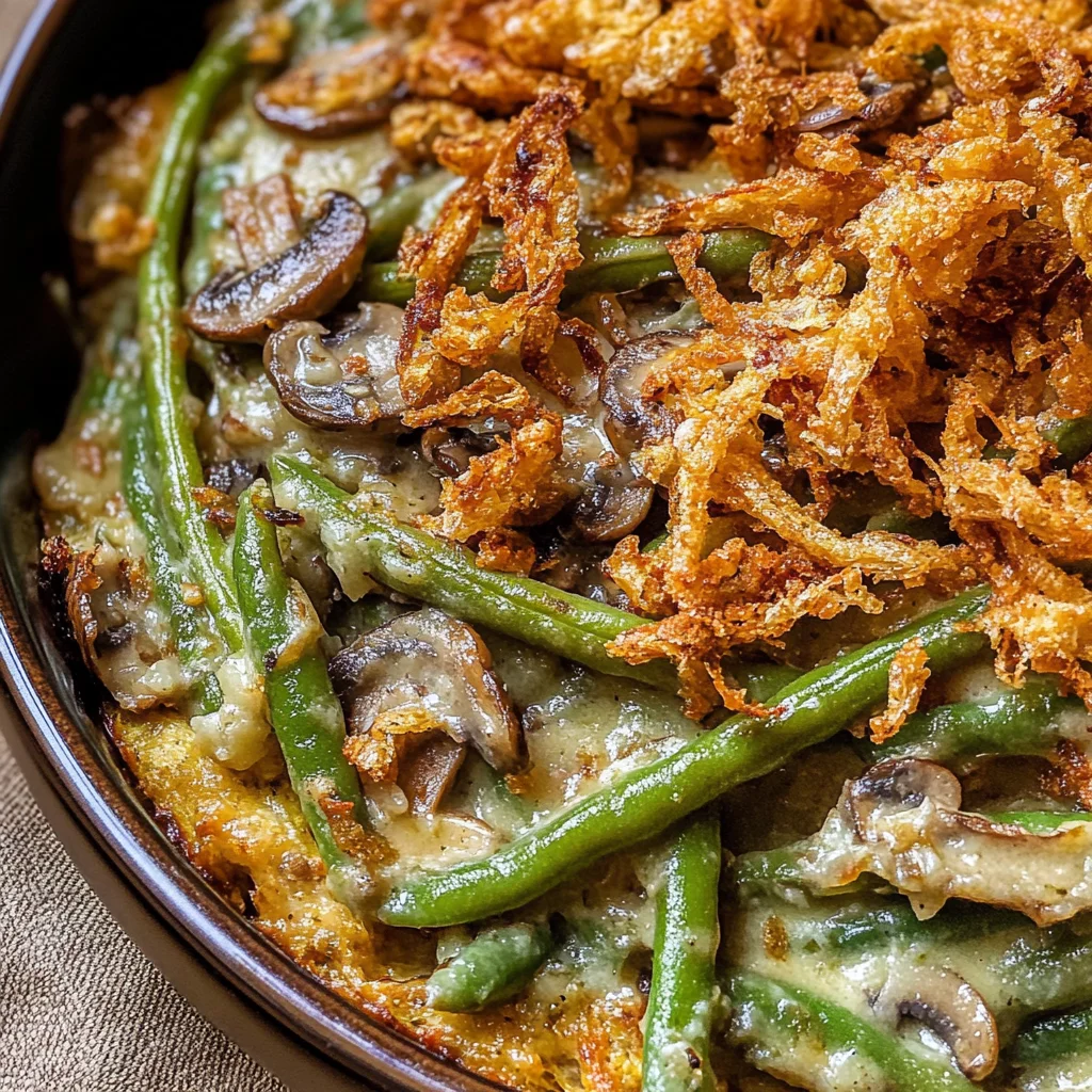Homemade Green Bean Casserole
