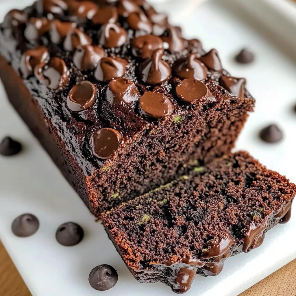 Indulgent Chocolate Zucchini Bread with Sour Cream - Alrightwithme