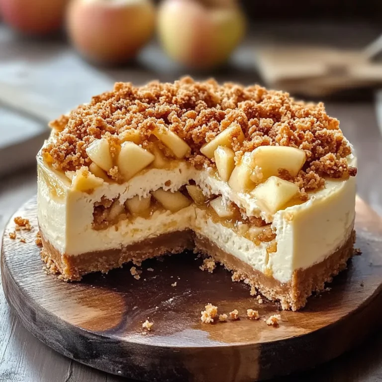 Irresistible Apple Crumble Cheesecake Recipe You’ll Crave Again