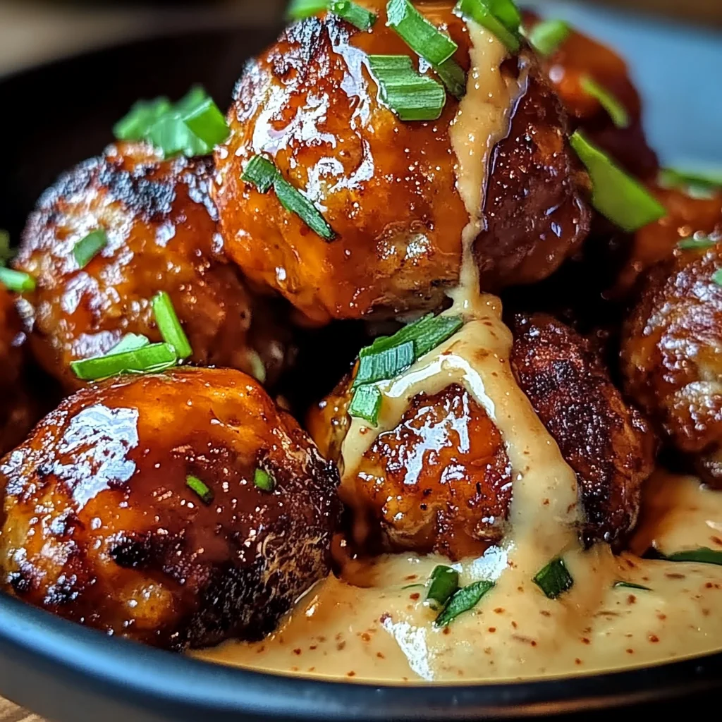 Korean BBQ Meatballs with Spicy Mayo Dip: An Incredible 7-Step Recipe