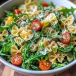 Lemon Arugula Pasta Salad