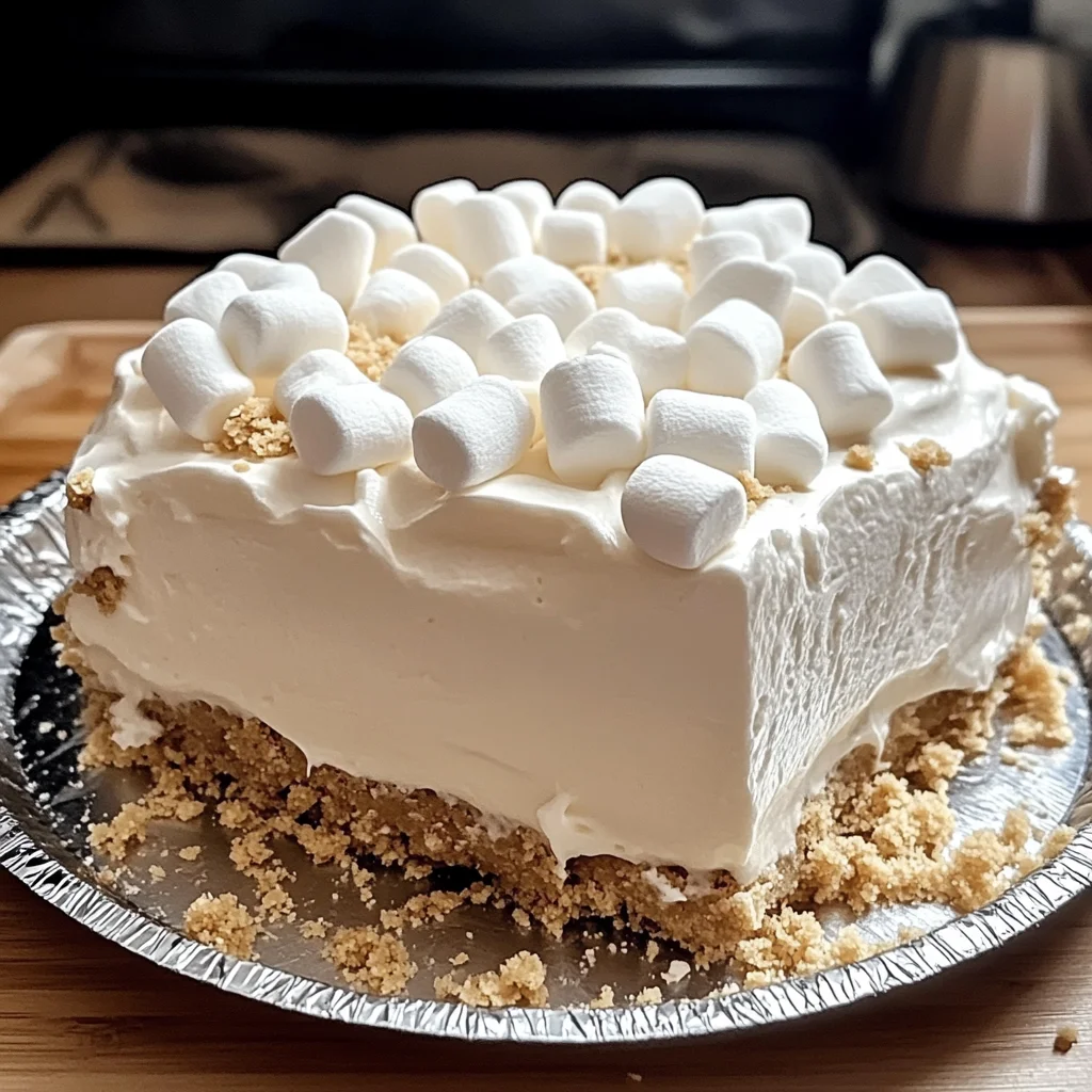 Marshmallow Whip Cheesecake