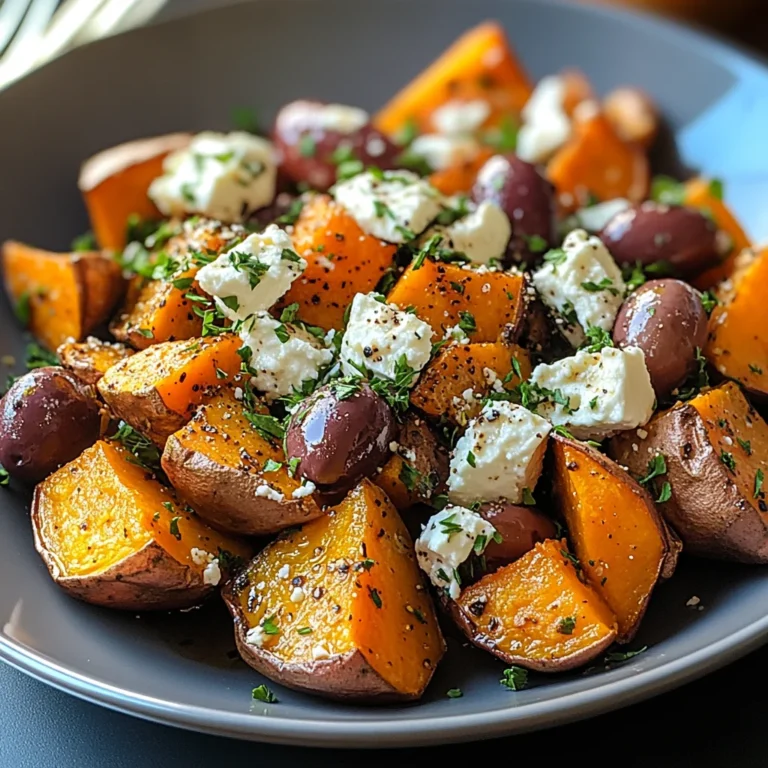 Mediterranean Sweet Potatoes