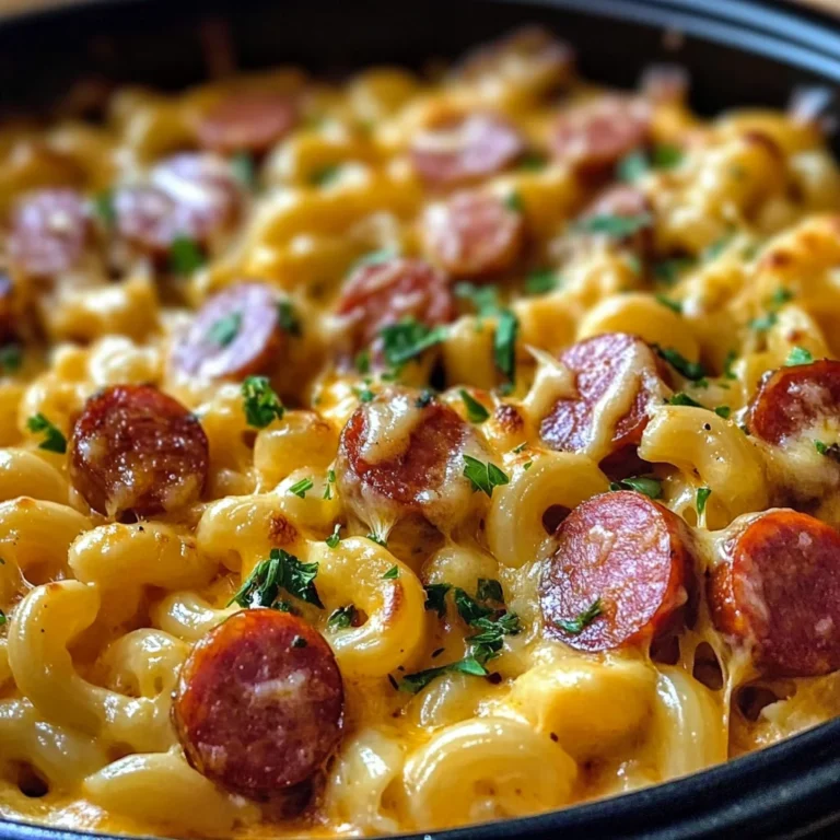 One-Pot Kielbasa Mac and Cheese