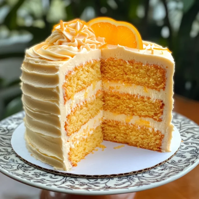 Orange Velvet Cake