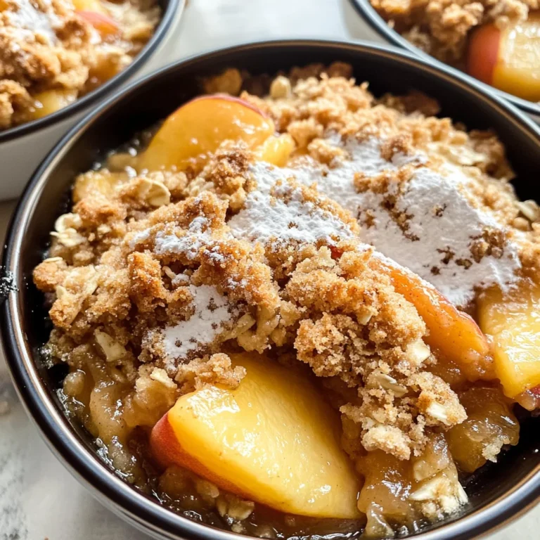 Peach Crisp