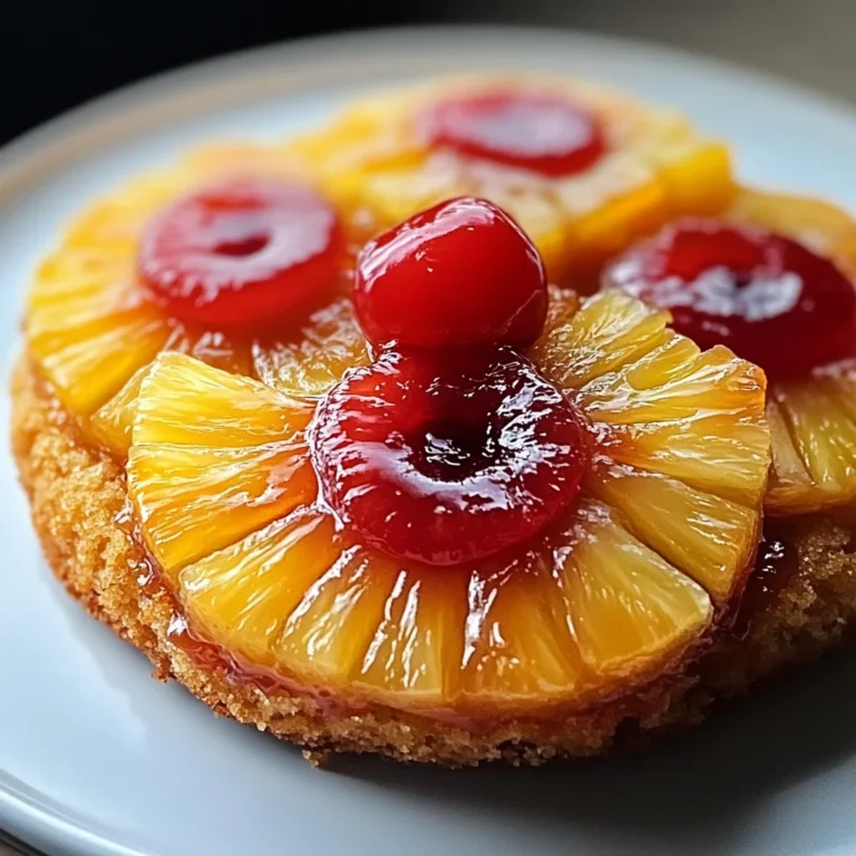 Pineapple Upside-Down Cookies: A Fun Twist on a Classic Dessert