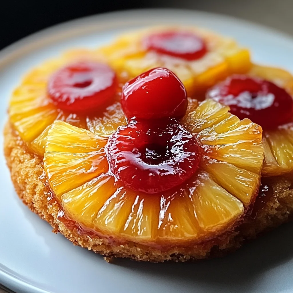 Pineapple Upside-Down Cookies: A Fun Twist on a Classic Dessert