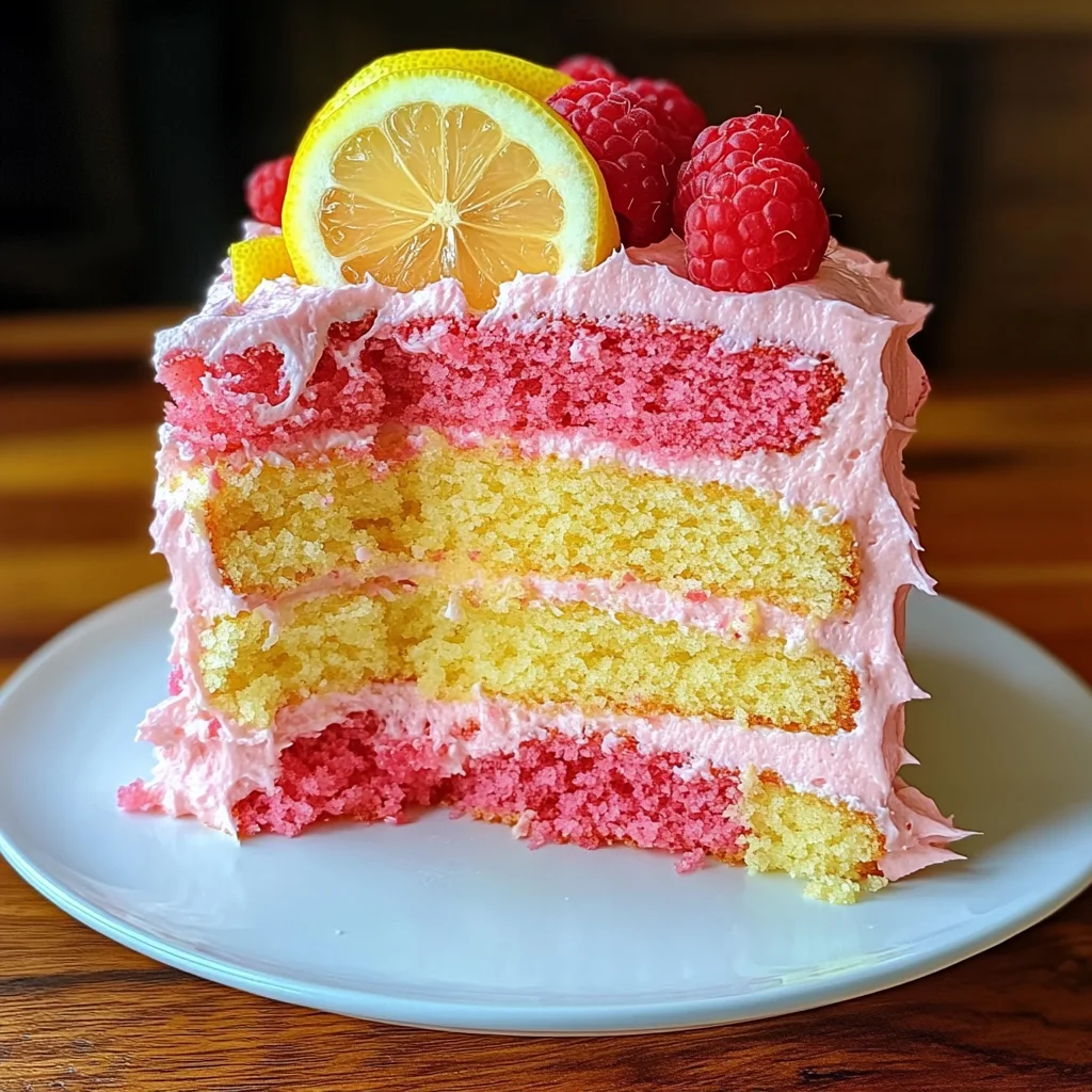 Pink Lemonade Cake