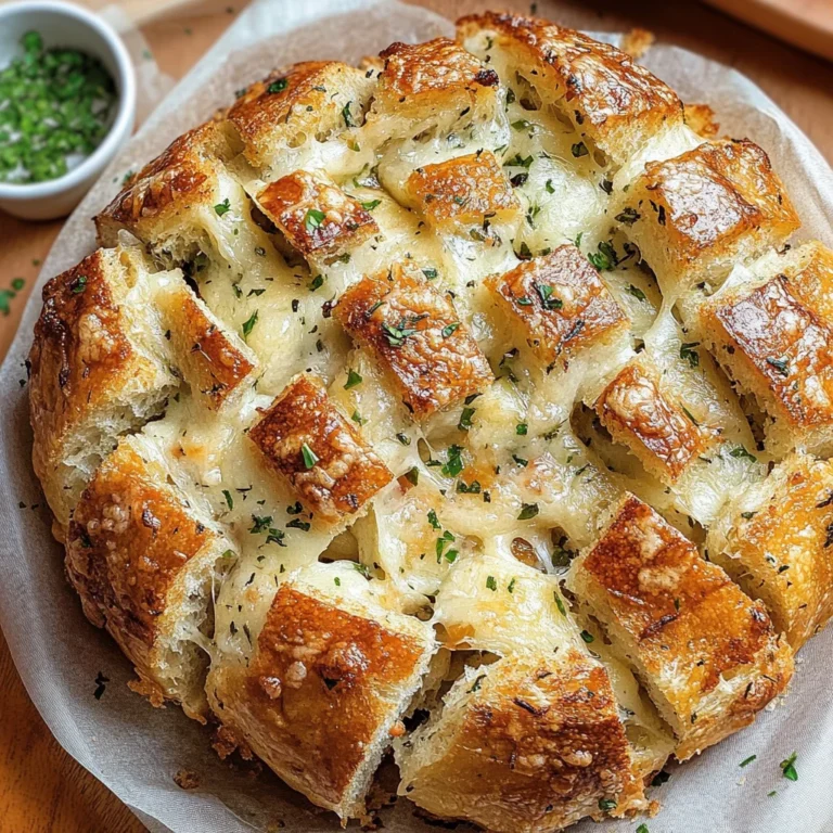 Pull Apart Garlic Bread Recipe