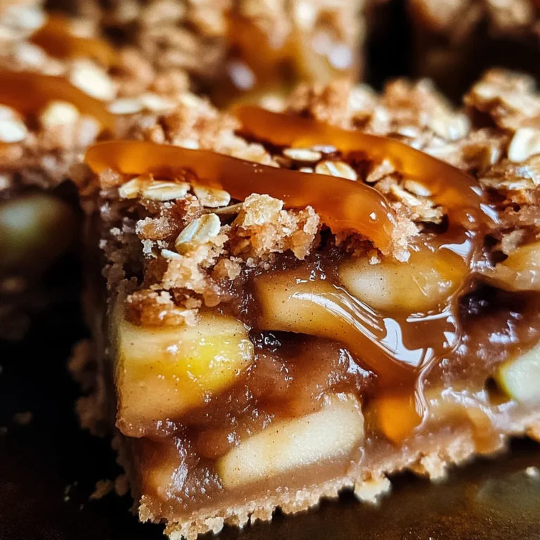 Salted Caramel Apple Pie Bars
