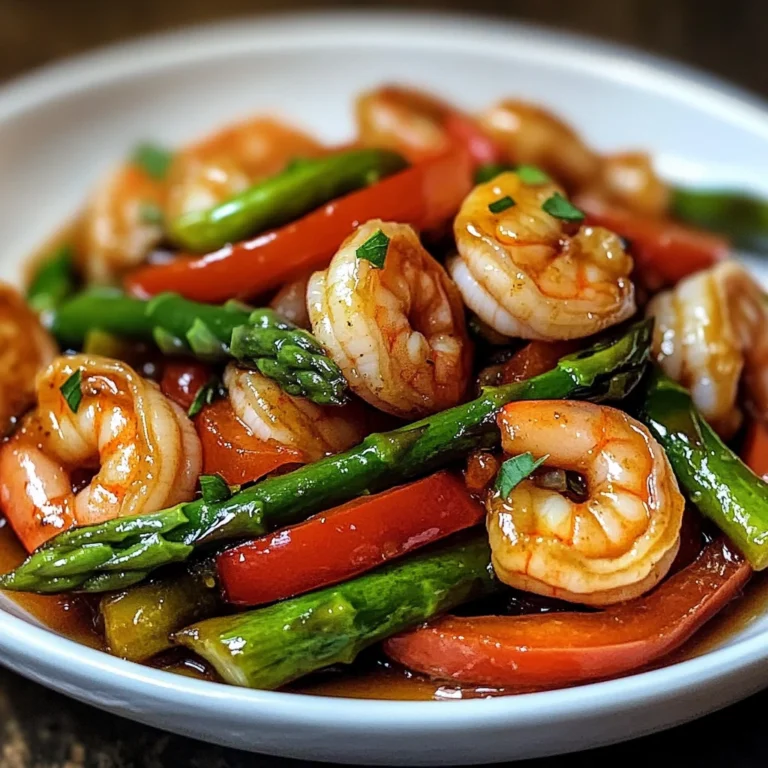 Shrimp Asparagus Stir Fry: A Quick and Delicious Recipe for Healthy Eating