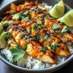 Spicy Maple Chicken with Coconut Rice