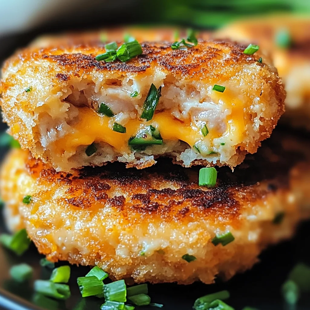 Tuna Melt Patties Recipe