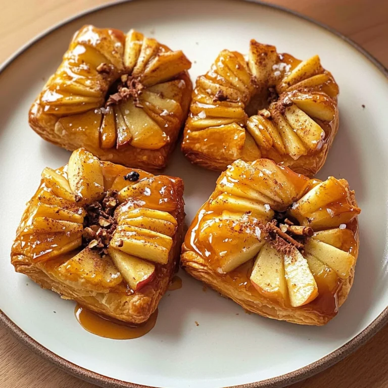Vegan Caramel Apple Pastries