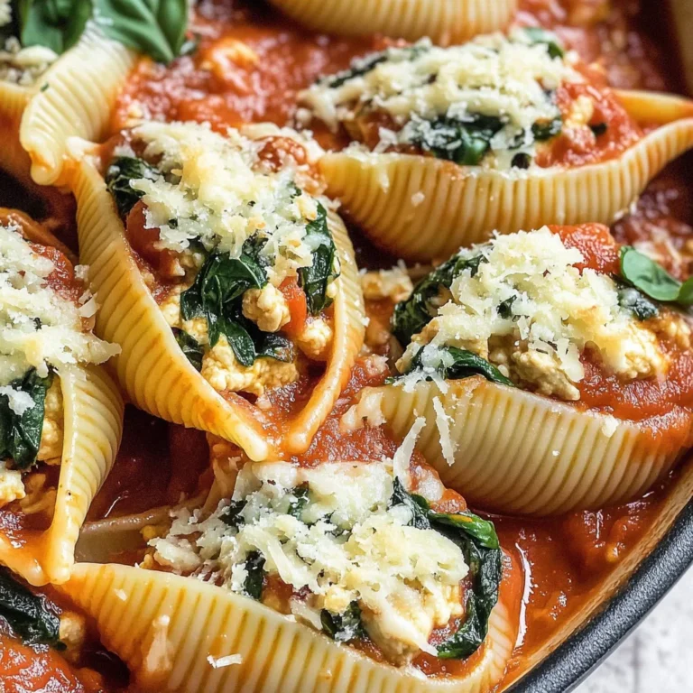 Vegan Stuffed Shells