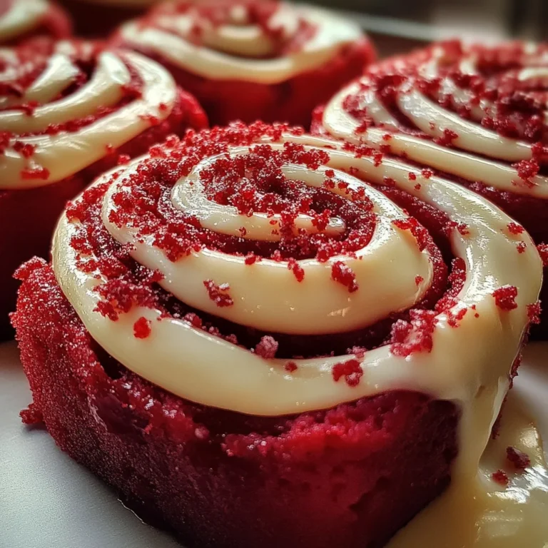 ed Velvet Cinnamon Rolls: A Decadent Twist on a Classic
