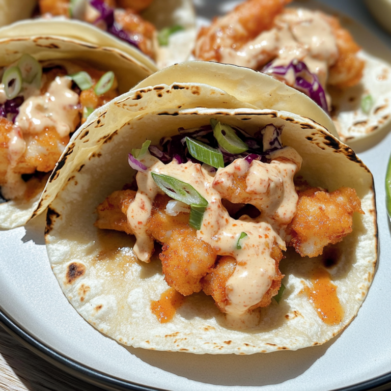 Irresistible Air Fryer Bang Bang Shrimp Tacos Recipe