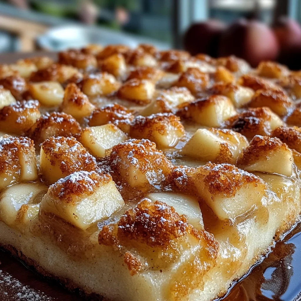 Apple Fritter Focaccia