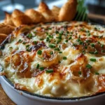 Caramelized Onion and Gruyere Dip