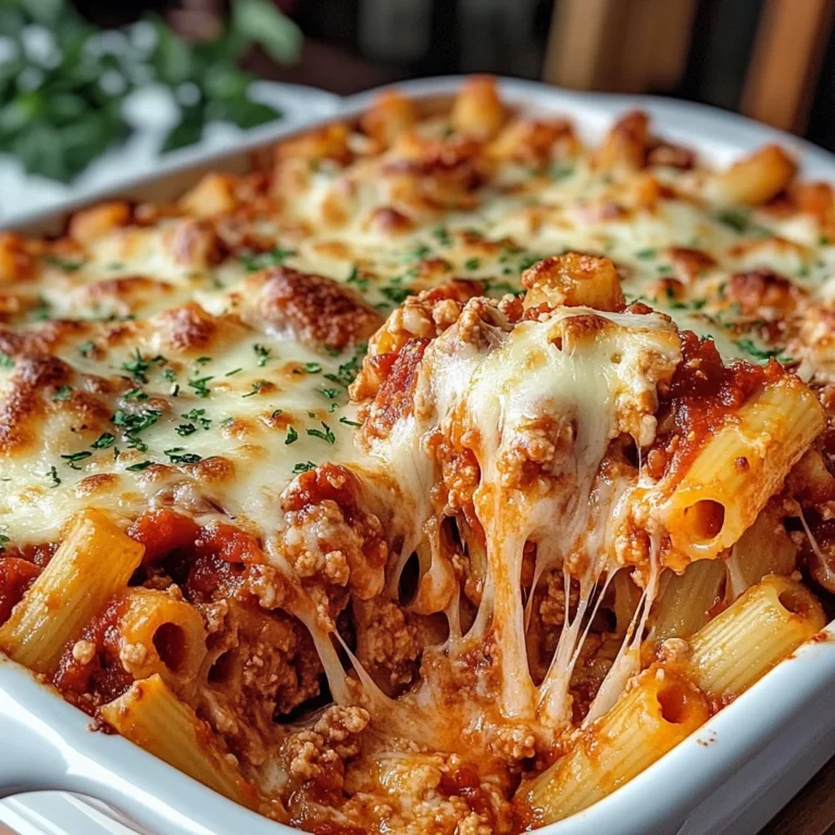 Cheesy Baked Ziti